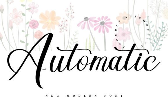 Automatic: Elevating Design with Elegant Script