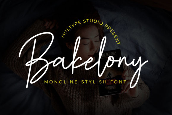 Bakelony: A Delicate Script for Modern Branding