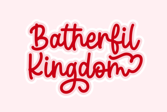 Batherfil Kingdom: A Font That Brings Joy to Your Designs