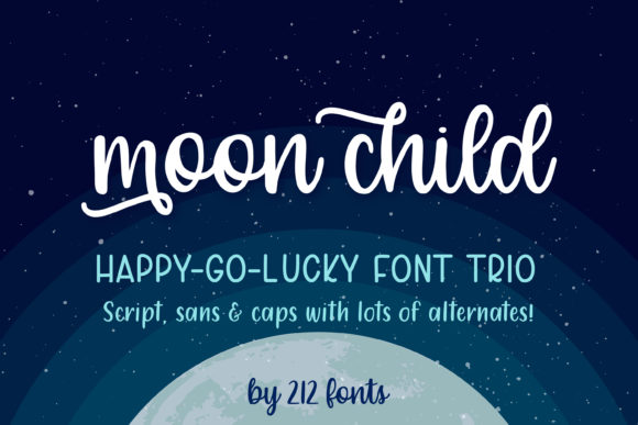 Exploring Moon Child: A Modern Typeface for Joyful Branding