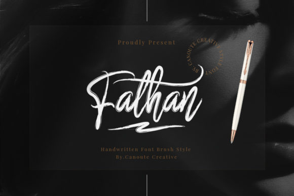 Fathan Font: The Handwritten Script for Elegant Design
