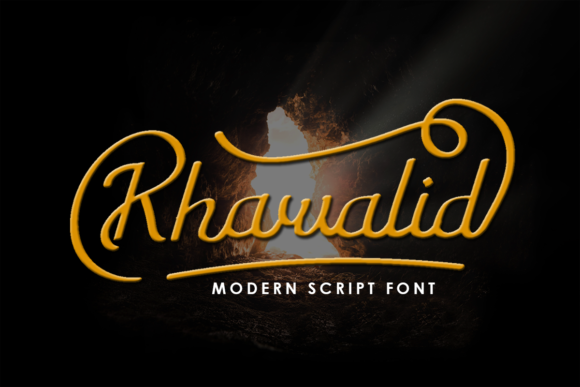 Khawalid: A Script Font with Endless Personality for Your Brand