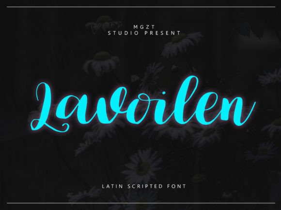 Lavoilen: A Typeface Blending Sweetness and Elegance