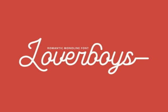 Loverboys: The Modern Script for Elegant Design