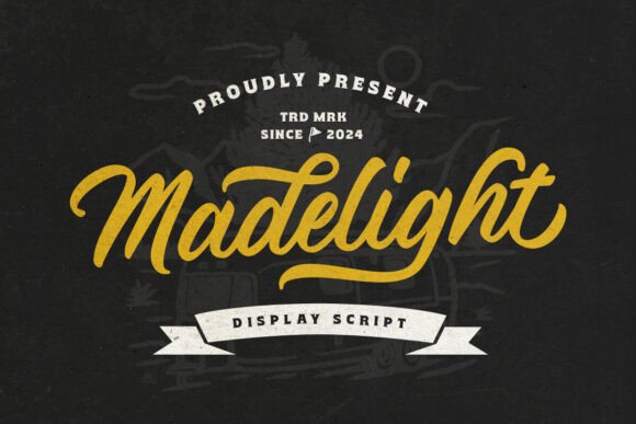 Madelight: The Retro Script Font with Endless Character