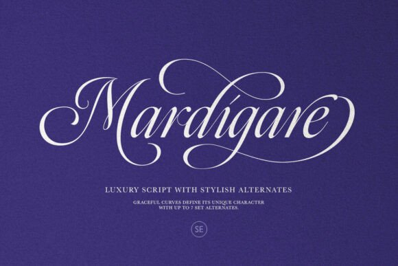 Mardigare: A Luxury Script for Stunning Branding