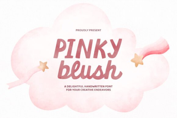 Pinky Blush: A Playful Script Font for Modern Designers