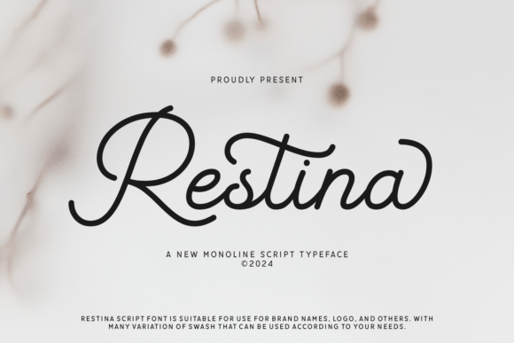 Restina: The Playful Script Font for Bold Branding