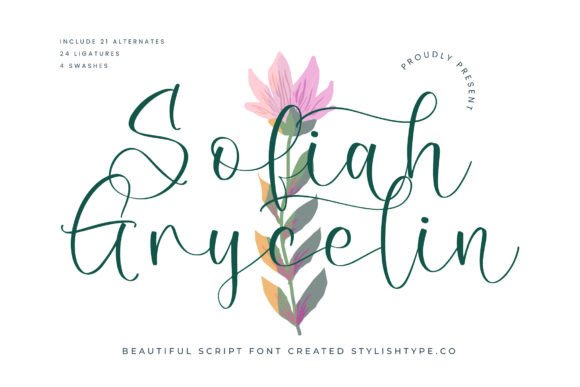 Sofiah Grycelin: A Guide to This Luxury Script Font
